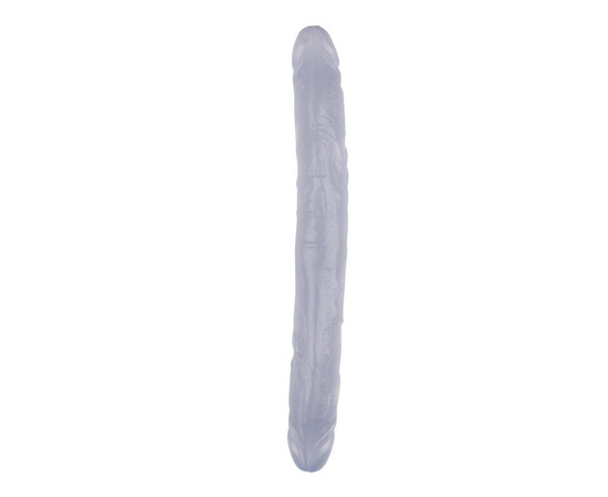 Dvostruki providni dildo Dildo Clear 32,5 cm recenzije i popusti sexshop