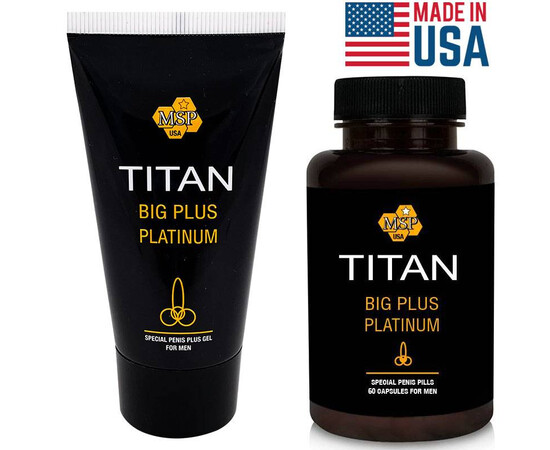 Titan Gel Platinum i Titan Big Plus kapsule - vrhunska kombinacija za povećanje penisa recenzije i popusti sexshop