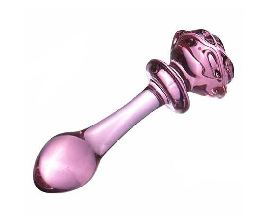 Analni dilatator Pink Rose Glass recenzije i popusti sexshop