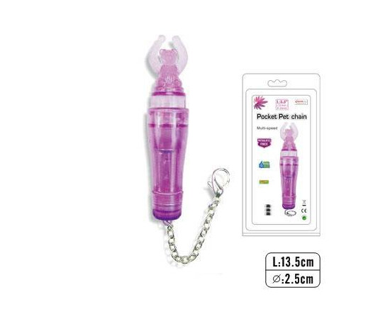 Mini vibrator Pocket Bear Chain recenzije i popusti sexshop