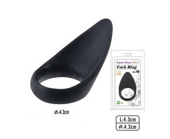 Prsten za penis Black Strong One Ring recenzije i popusti sexshop