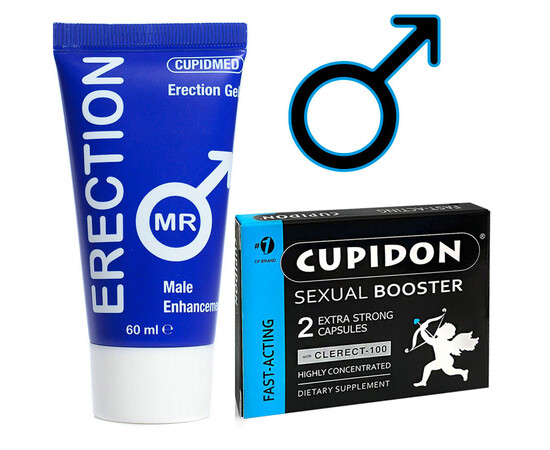 Postignite nezaustavljivu erekciju sa Mr. Erection Gelom i Cupidon 2 kapsulama recenzije i popusti sexshop