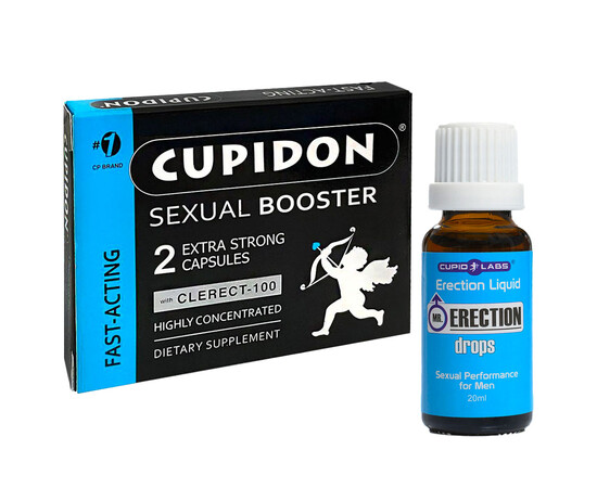 Cupidon 2 kapsule i kapi za erekciju 20ml Otključajte svoj seksualni potencijal recenzije i popusti sexshop