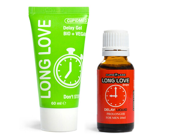 Long Love set - gel i oralne kapi za dugotrajniji seks recenzije i popusti sexshop