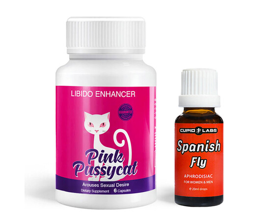 Spanish Fli Cupid 20ml - Kapsule za povećanje želje i Pink Pussicat - Kapsule za povećanje želje za žene recenzije i popusti sexshop