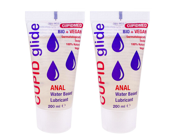 Cupid Glide Analni lubrikant - 2 tube od 200 ml. recenzije i popusti sexshop