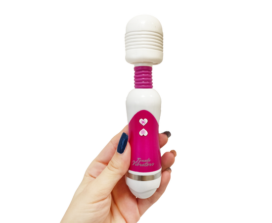 Moćan vibrator Magic Vand bele boje recenzije i popusti sexshop