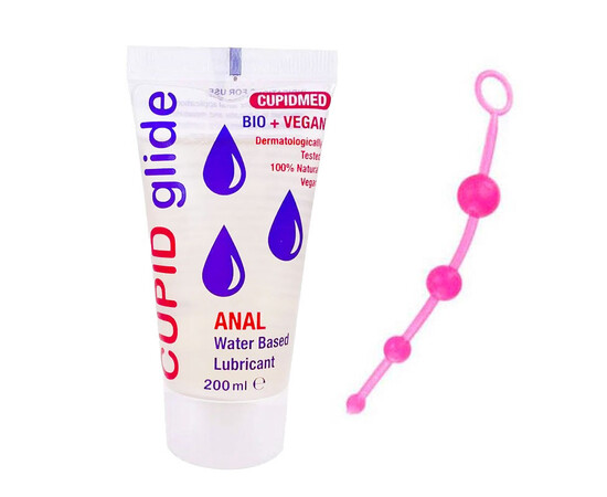 Istražite prijatnu analnu igru sa Cupid Glide Anal Bio 200 ml i kompletom analnih loptica recenzije i popusti sexshop