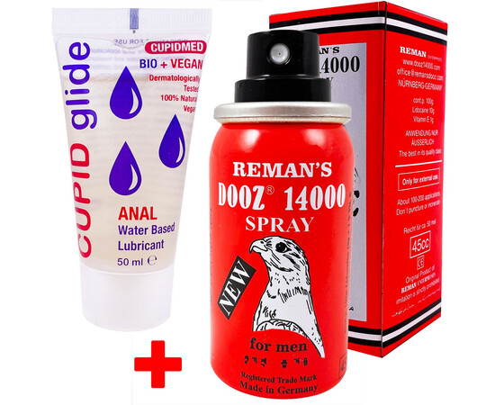 DOOZ 14000 Delai Sprai & Cupid Glide Bio Anal 50ml Combo recenzije i popusti sexshop