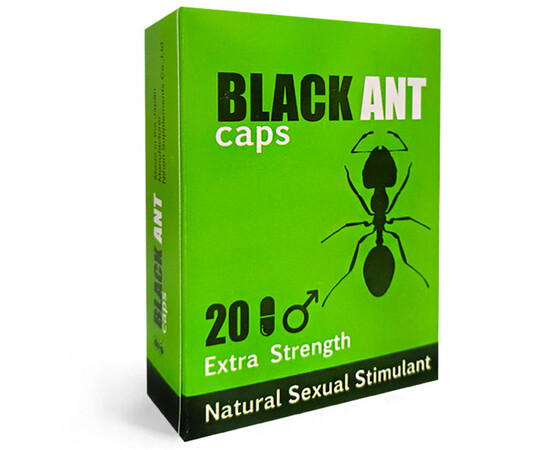 Black Ant 20 kapsula - Otključajte svoj seksualni potencijal uz snažnu erekciju recenzije i popusti sexshop