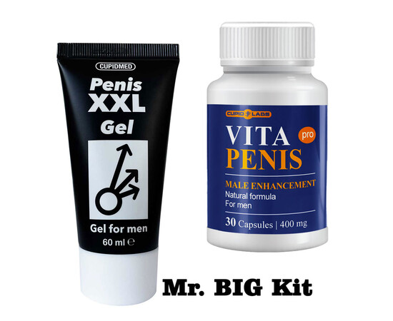 Postignite veličinu koju želite uz Mr. BIG Kit - Penis KSKSL Gel i Vita Penis kapsule za povećanje penisa recenzije i popusti sexshop