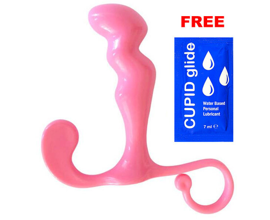 Masažer za prostatu Prostate Massager Pink + poklon lubrikant recenzije i popusti sexshop