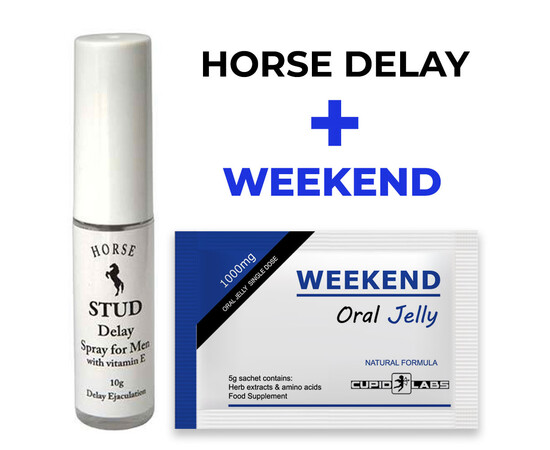 Stud Horse Delai sprej + Veekend oralni žele recenzije i popusti sexshop