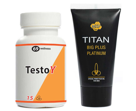 TestoI za jaku erekciju 15 kapsula + Titan Gel za povećanje penisa recenzije i popusti sexshop