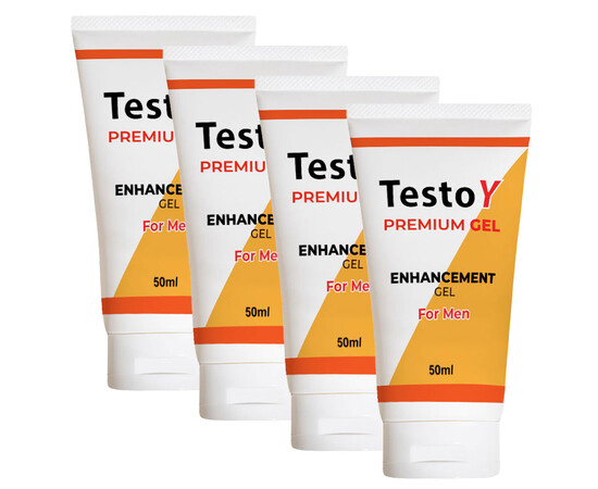 4 x TestoY Premium Gel - gel za erekciju 4x50ml recenzije i popusti sexshop